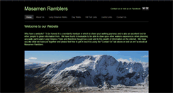 Desktop Screenshot of masarnenramblers.com